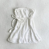 Alayah White Breeze Strapless Top